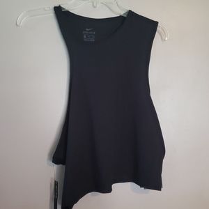 Asymmetrical Cropped Nike Tank top